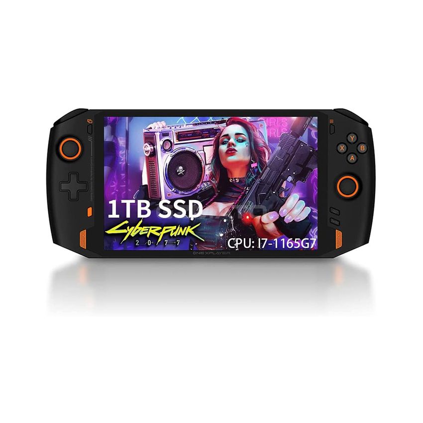OneXPlayer Handheld PC Video Game Console Windows 10 Intel 11th Generation Tiger Lake i7-1165G7 8.4 Inches 2560x1600 Mini Pocket Ultrabook UMPC Tablet PC 16GB RAM 1TB Nvme SSD
