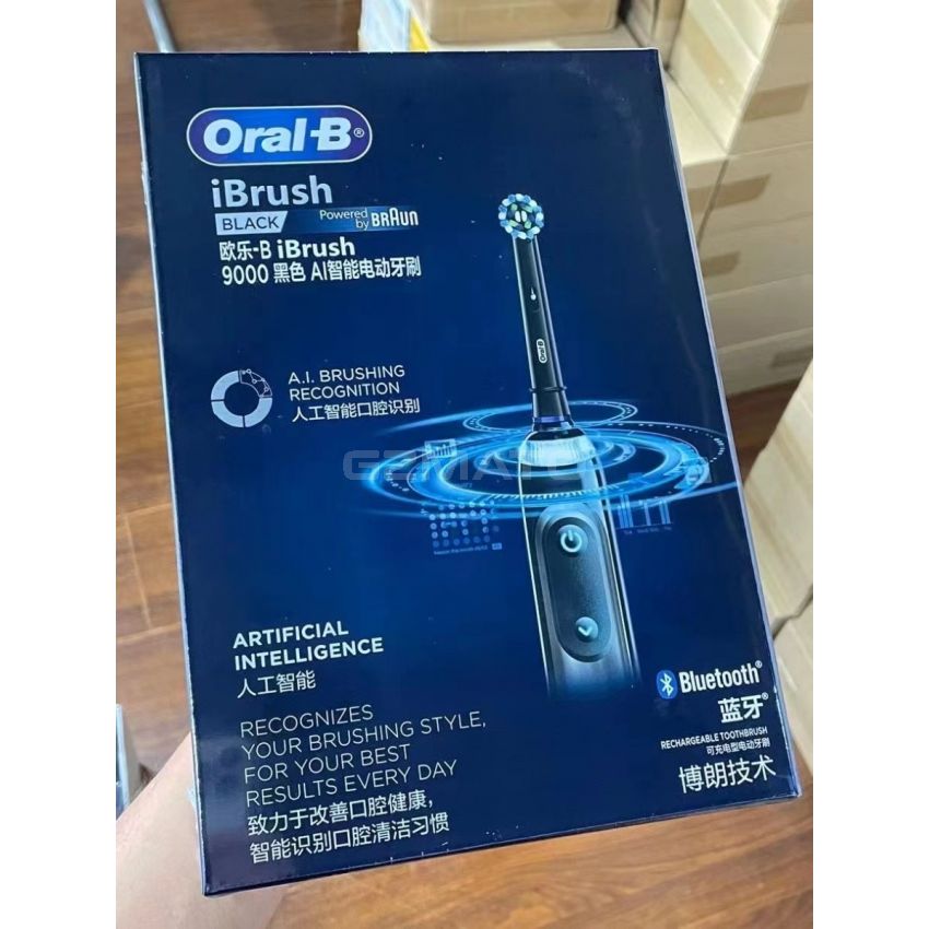 Oral-B Genius 9000 Simple Electric Electric Toothbrush with Bluetooth Connectivity, Black
