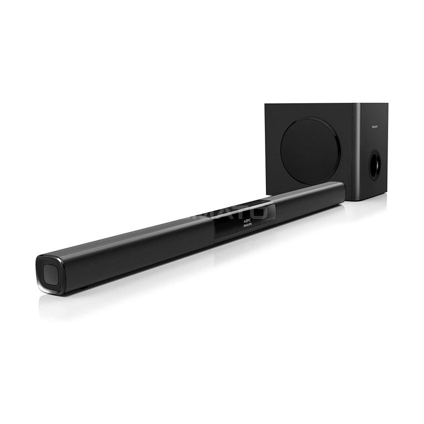 Philips HTL3110B/93 2.1 Bluetooth, Auxiliary, USB, HDMI Soundbar Speaker - Black