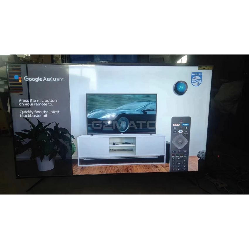 Philips 75-inch 5000 Series Android LED TV 16:9/ 4K UltraHD 2160p Built-in Google Assistant 75PFL5604/F7 HDR10 Supported - Black