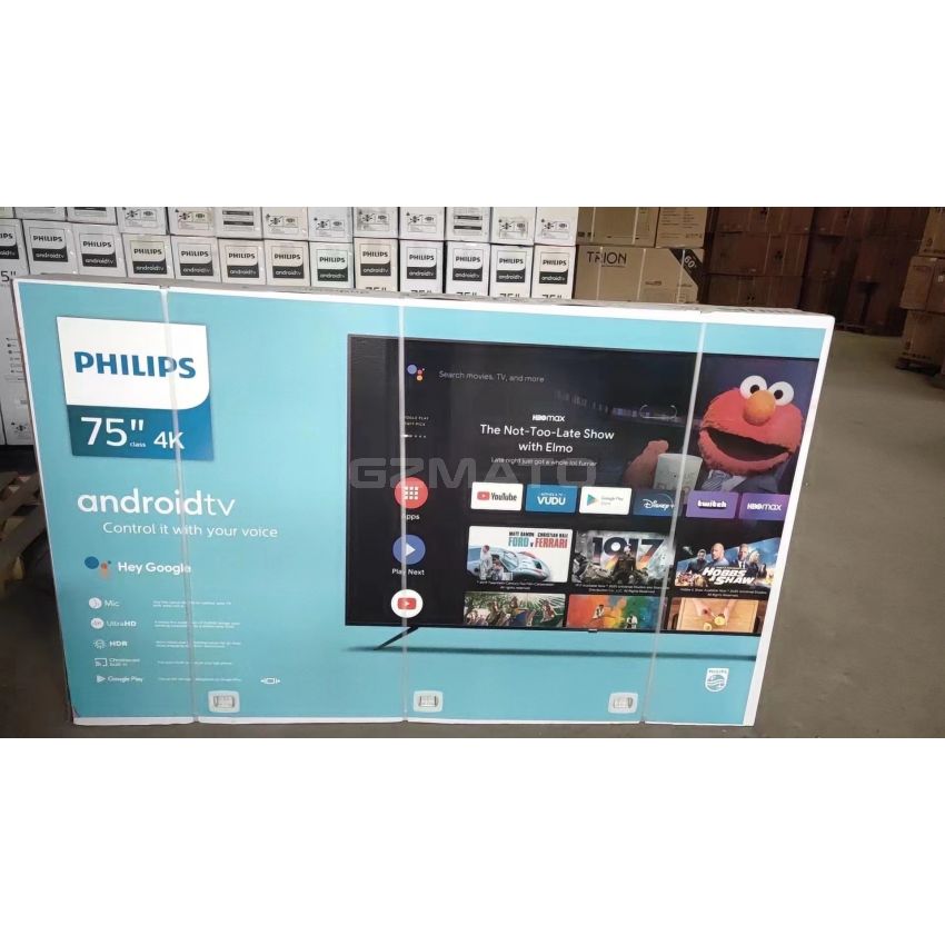 Philips 75-inch 5000 Series Android LED TV 16:9/ 4K UltraHD 2160p Built-in Google Assistant 75PFL5604/F7 HDR10 Supported - Black