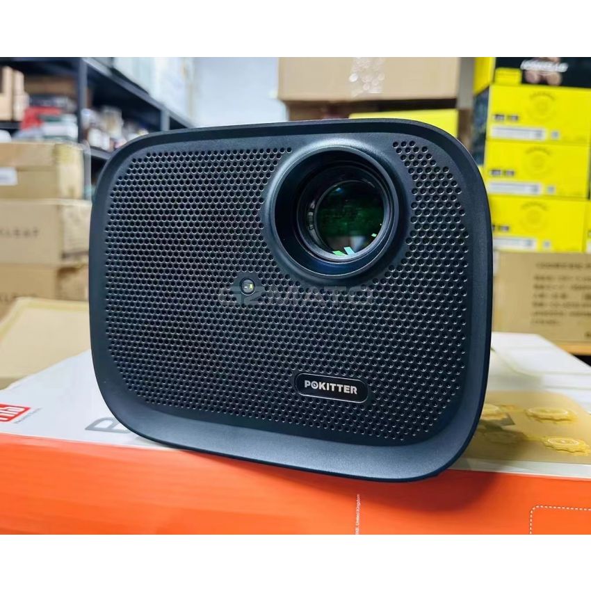 Pokitter K1S Relaks SE Full-HD Home Projector with Android TV Built-in