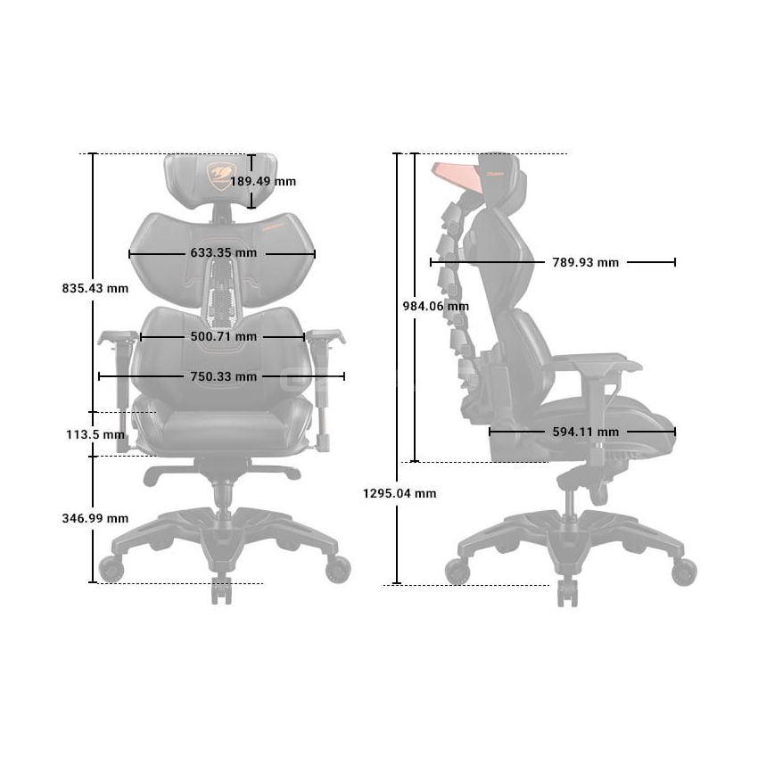 COUGAR Terminator Unprecedented Revolution of the Gaming Chair with Unique Mechanical Aesthetics