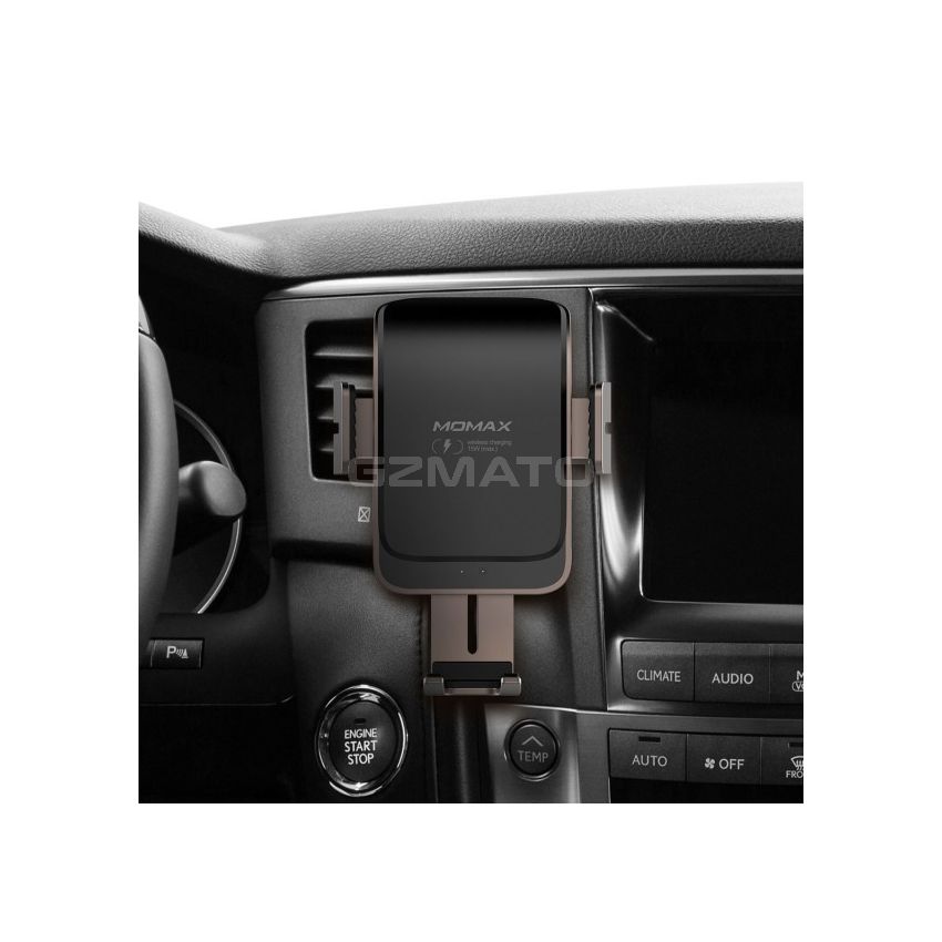 MOMAX Q. Mount Smart 2 IR Auto Clamping Wireless Charging Car Mount
