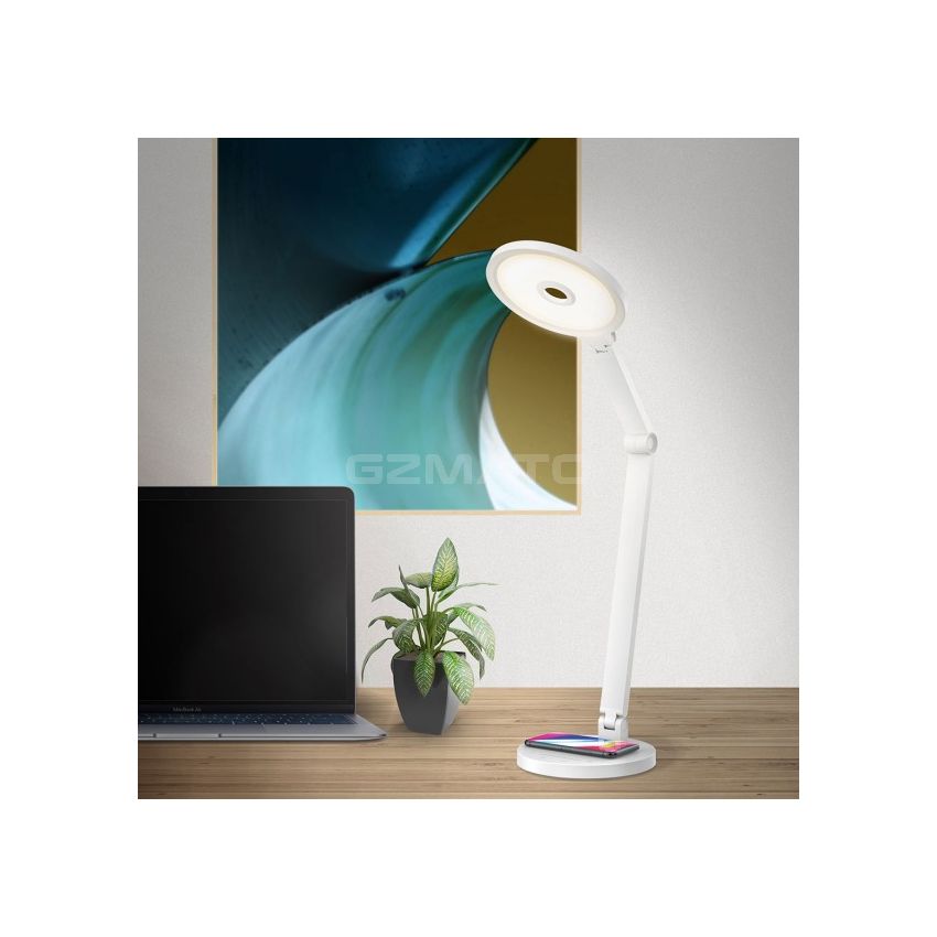 MOMAX Smart Desk Lamp with Wireless Charger