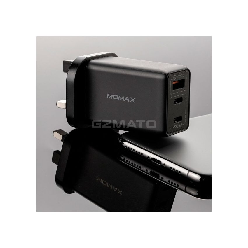 MOMAX One Plug 65W 3-Port GaN Charger - UM20