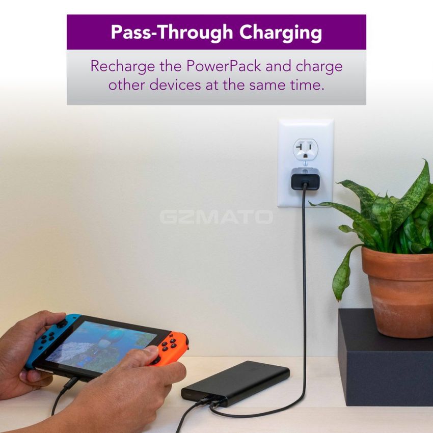 ZMI PowerPack Ambi 10K Dual USB-C Power Bank (Model: QB812)
