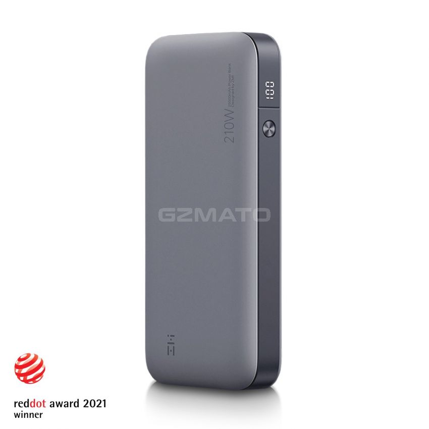 ZMI PowerPack No. 20 Worldwide Edition (Model QB826G) 25000 mAh USB-C Portable Charger for 16 inch MacBook Pro Battery Pack with 210W Total Output