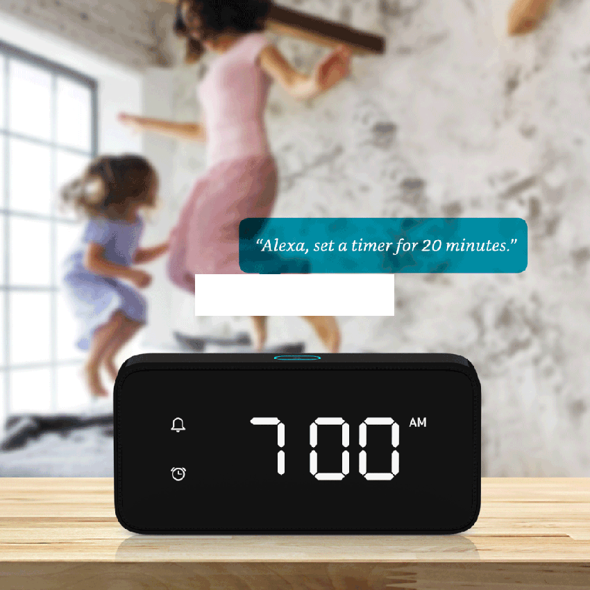 Reason® ONE Smart Alarm Clock with Alexa