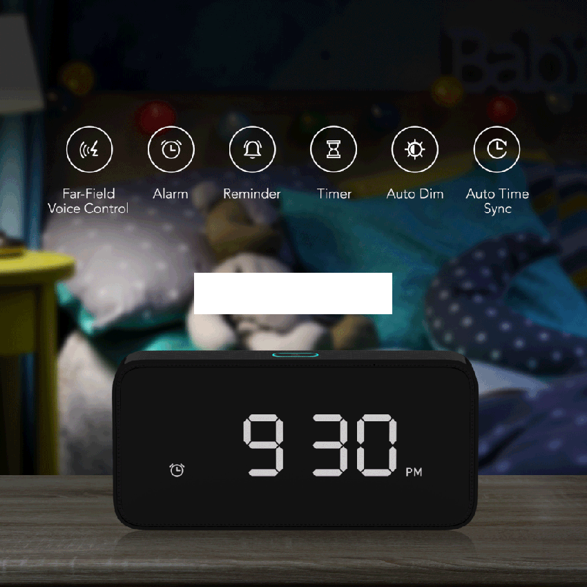 Reason® ONE Smart Alarm Clock with Alexa