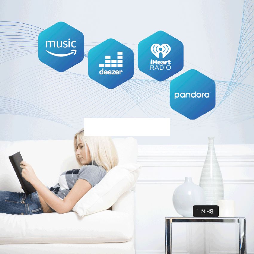 Reason® ONE Smart Alarm Clock with Alexa