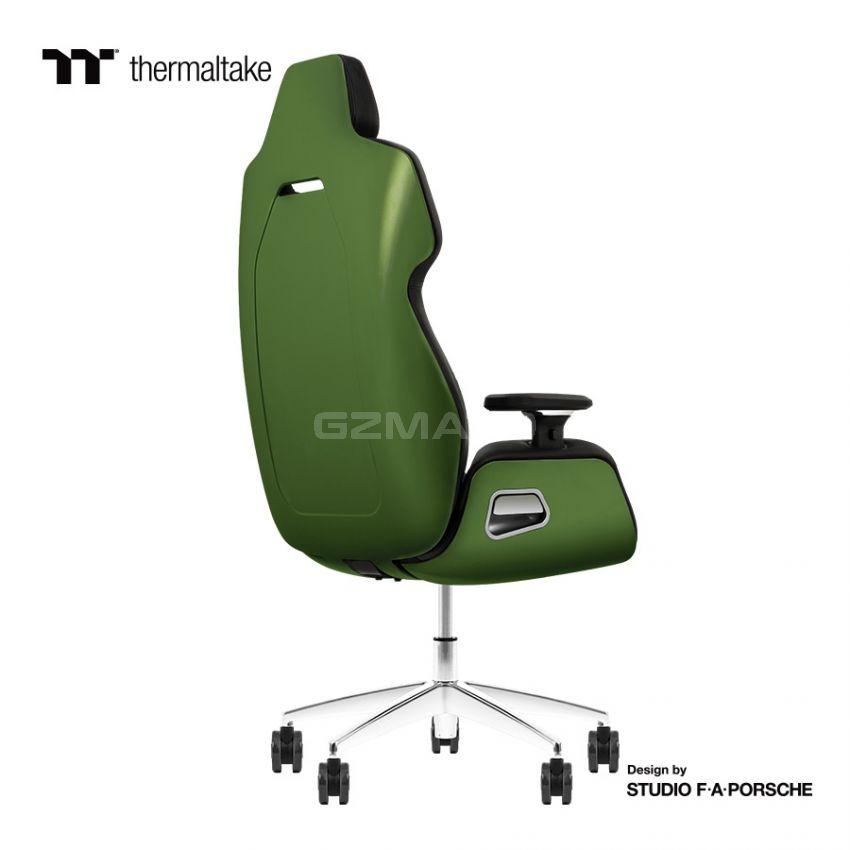 Thermaltake ARGENT E700 Real Leather Gaming Chair (Storm Black) Design by Studio F. A. Porsche