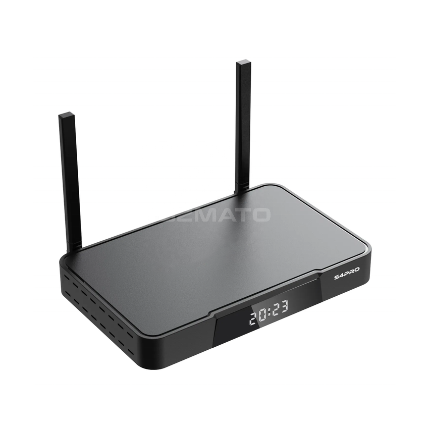 Skyline Prime Android Steaming Quad Core 4K TVBOX Dual Band Wi-Fi Smart Media Player - Space Gray