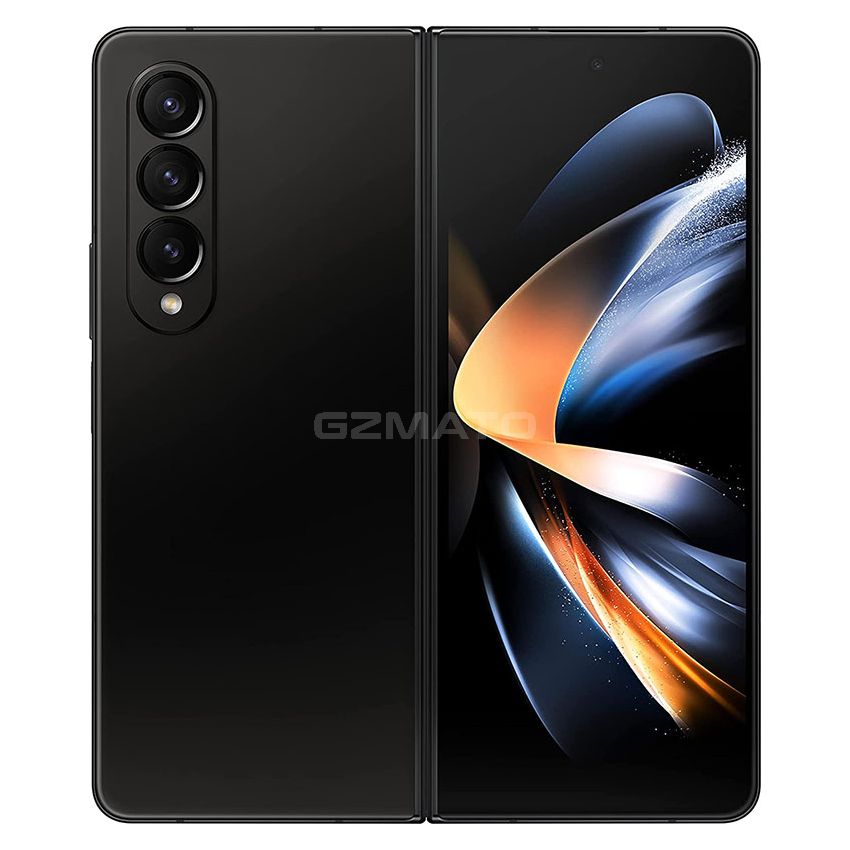 SAMSUNG Galaxy Z Fold 4 Cell Phone 256GB Factory Unlocked Android Smartphone Flex Mode, Hands Free Video, Multi Window View, Foldable Display, S Pen Compatible, Korean Version, Black