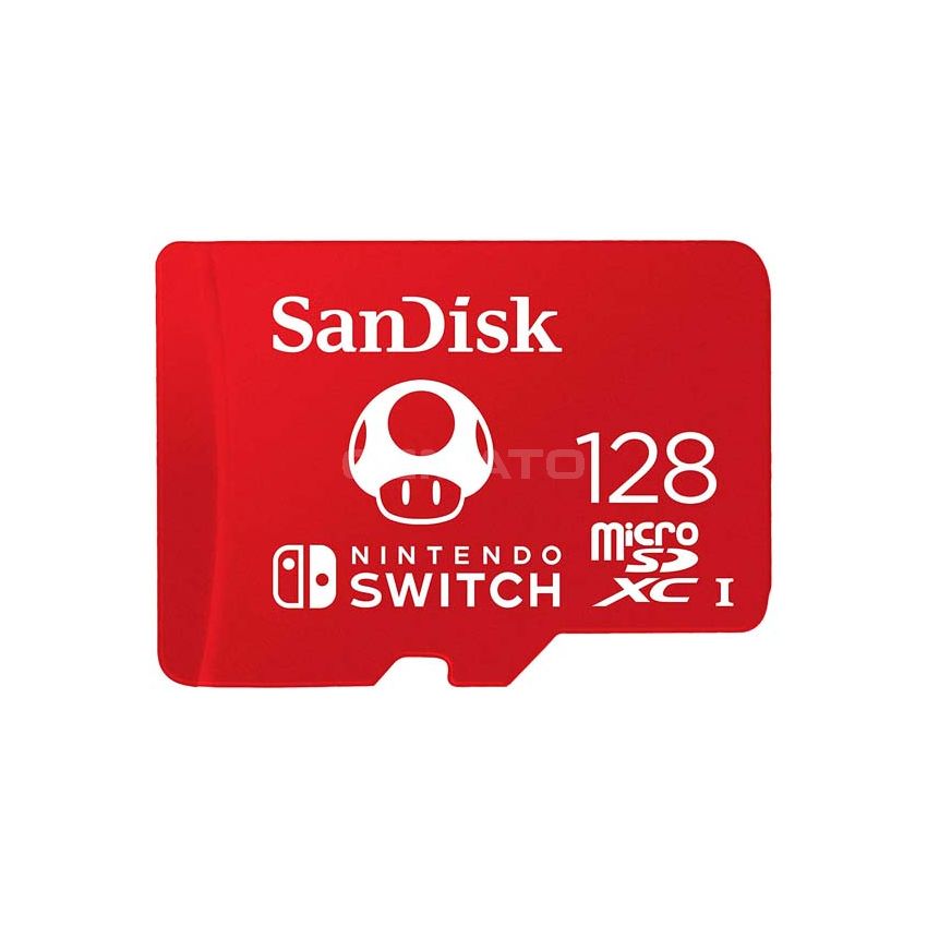 SanDisk 128GB MicroSDXC Card, Licensed for Nintendo Switch - SDSQXAO-128G-GNCZN