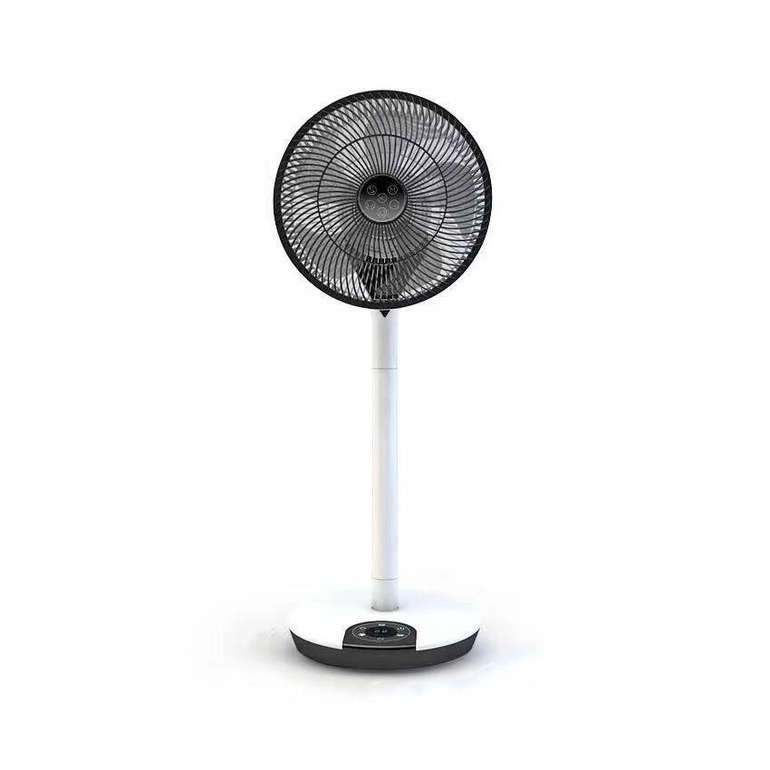 Sezze - Y-228W 12-Inches Electric Fan 3D Air Circulator 220V 26W 13dB 14.5 Cubic Metres Per Hour