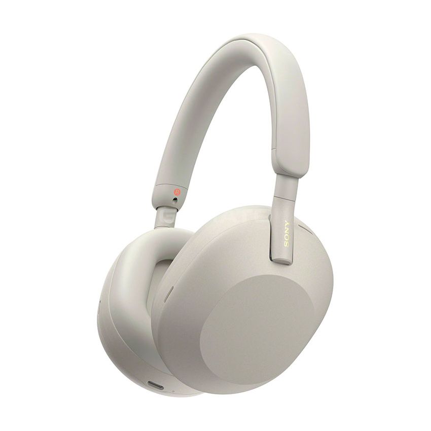 Sony WH-1000XM5 Wireless Industry Leading Noise Canceling Headphones - Silver