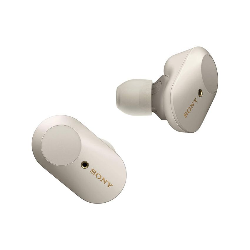 Sony WF-1000XM3 Industry Leading Noise Canceling Truly Wireless Earbuds Headset/Headphones with AlexaVoice Control And Mic For Phone Call, Silver