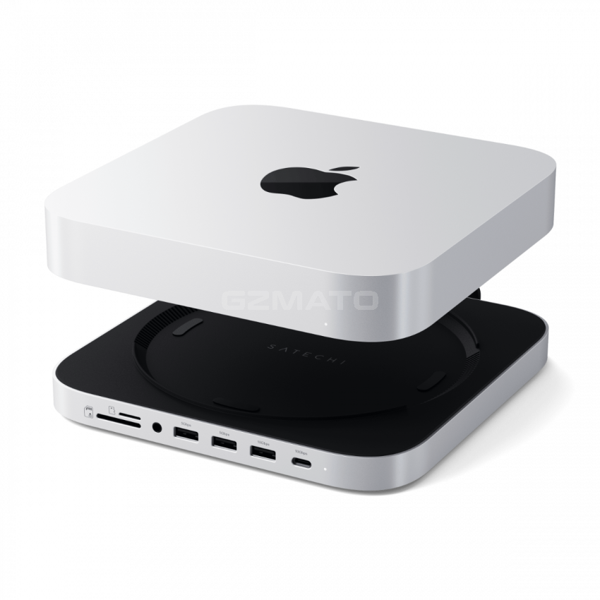 Satechi Stand & Hub For Mac Mini / Studio With NVMe SSD Enclosure
