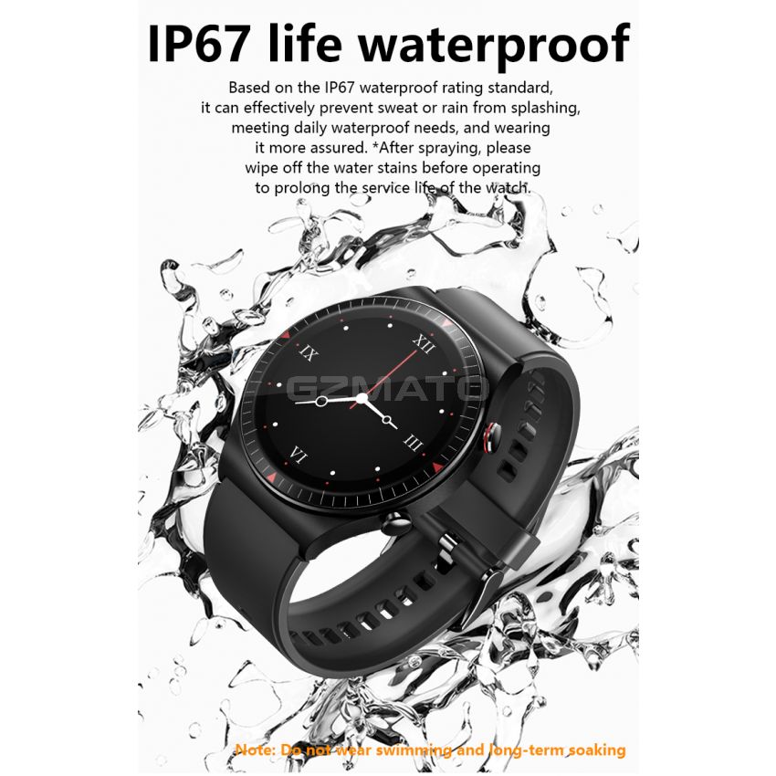 T7 Smart Watch Men 4G Music Bluetooth Call TWS bluetooth headset Full Touch Recording Fitness Bracelet For IOS Android PK GT2 L6