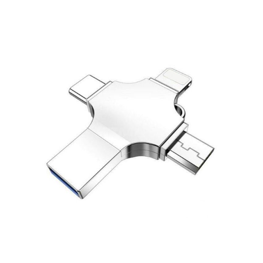 4 in 1 Smart USB Drive High Speed Data Transmission Portable for iOS Android Type C USB