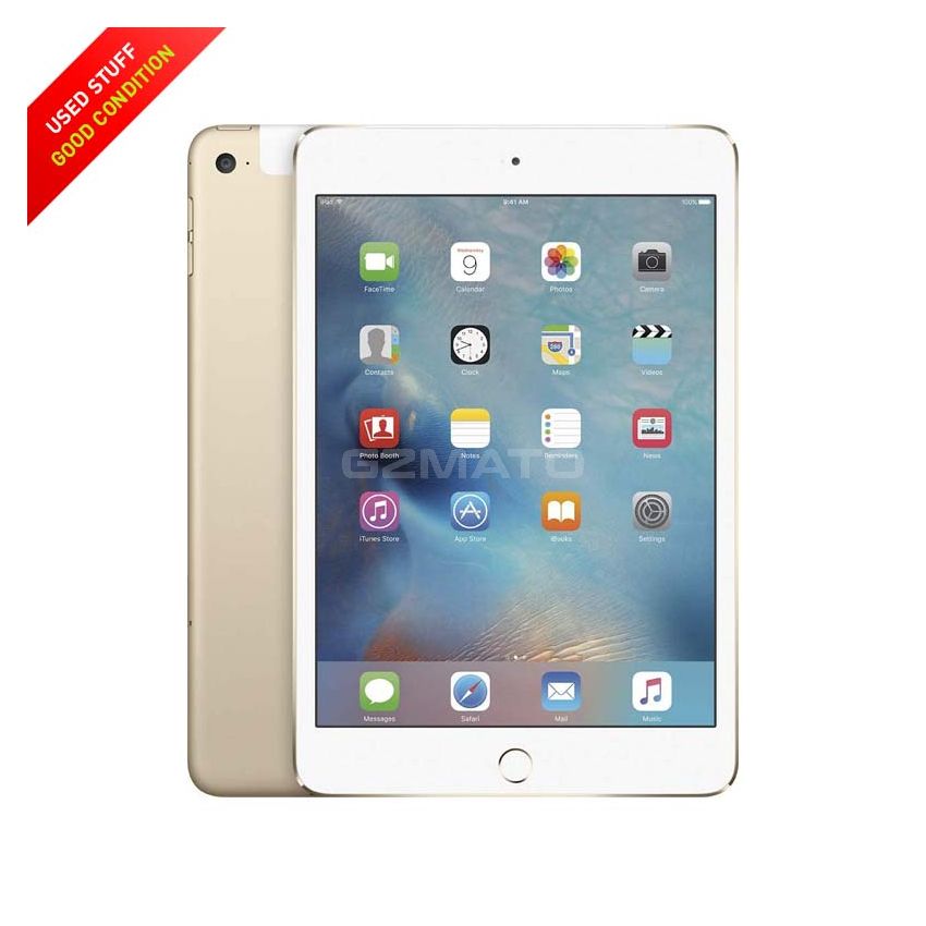 USED Apple iPad mini 4 WLAN 128GB 7.9-Inches, Black, Silver, Gold