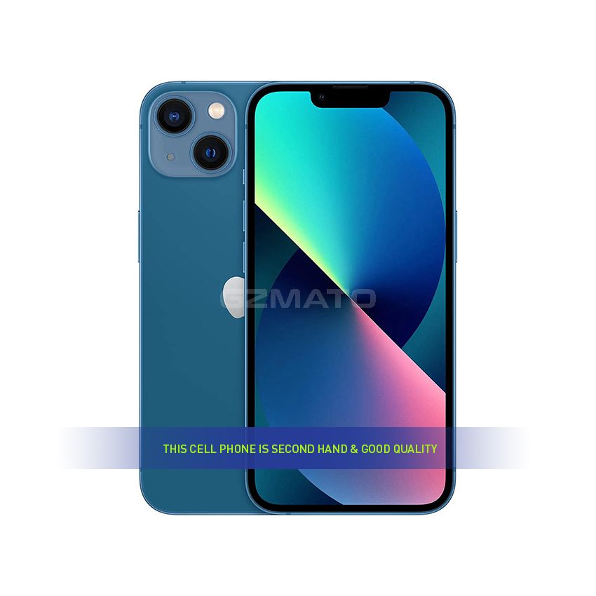 USED Apple iPhone 13 6.1-Inches Fully Factory Unlocked, International Global Carrier Network