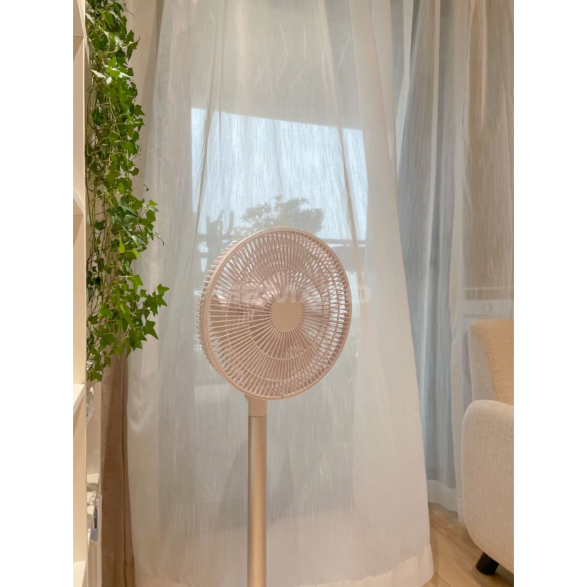 Sezze Y288W 12-Inches Electric Fan Dual Use, Japanese Design AI Temperature Control, Indoor air circulation 360 degree