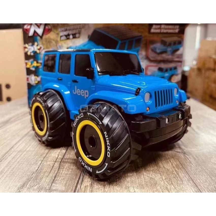 Nikko Jeep wrangler nano VaporizR - 2.4 GHz 8.5KM/H Remote Control Range 40M Multi-Player Maximum 10