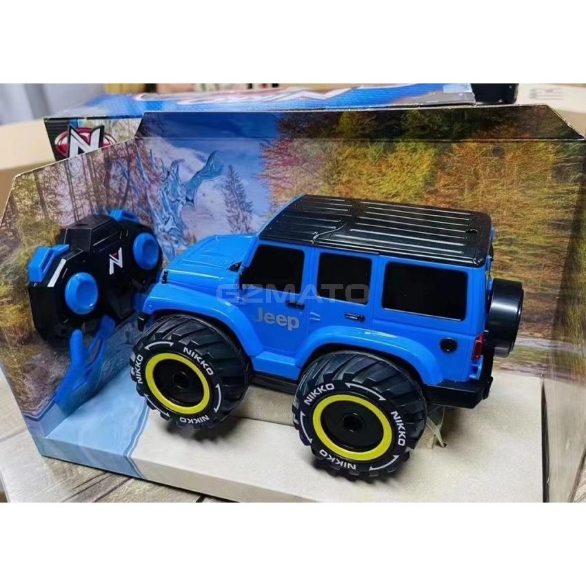 Nikko Jeep wrangler nano VaporizR - 2.4 GHz 8.5KM/H Remote Control Range 40M Multi-Player Maximum 10