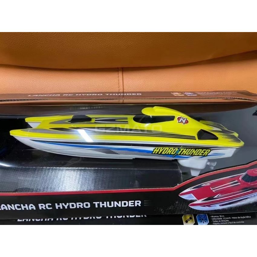 Nikko Radio Control RC HydroThunder Speed Boat. 1:24 Scale w/ 27 MHz Frequency