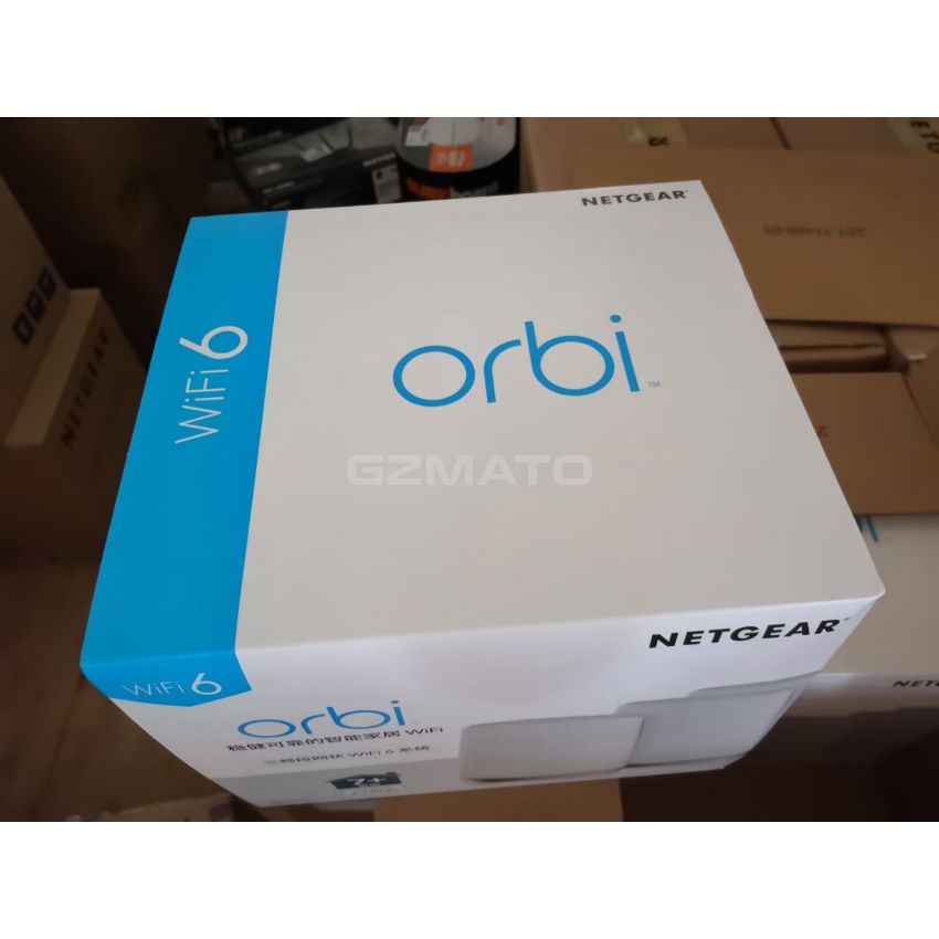 NETGEAR Orbi Tri-Band WiFi 6 Mesh System, 4.2Gbps, Router AX4200 WiFi Mesh System (RBK753)