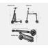 WW WWBETTER W - 007A Dual Use Electric Scooter Smart Folding Bike - Black
