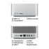 Open-Box (Like-New Condition) - Mac Studio M4 Max 14-Core CPU 32-Core GPU - 36GB Memory 1TB Storage - Silver