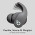 Beats Fit Pro – True Wireless Noise Cancelling Earbuds – Sweat Resistant Earphones, Compatible with Apple & Android, Class 1 Bluetooth, Built-in Microphone, 6 Hours of Listening Time -Grey