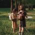 Zoyzoii®B18-B Forest Series Backpack(Cute Big Brown Bear)