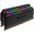 Corsair Dominator Platinum RGB 32GB (2x16GB) DDR4 3200 (PC4-25600) C16 1.35V Desktop Memory