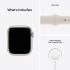 Apple Watch Series 7 Aluminum with Sport Band-Starlight-GPS + Cellular-41mm