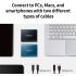 SAMSUNG T5 Portable SSD 1TB - Up to 540MB/s - USB 3.1 External Solid State Drive - Blue