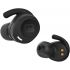Braven Flye Sport Rush Bluetooth Earphones IPX5 Waterproof with Burst Charge and Charging Case for up to 36-Hour Playtime - Black