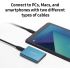 SAMSUNG T5 Portable SSD 2TB - Up to 540MB/s - USB 3.1 External Solid State Drive - Black