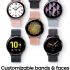 SAMSUNG Galaxy Watch Active 2 (40mm, GPS, Bluetooth) Smart Watch with Advanced Health Monitoring, Fitness Tracking, and Long lasting Battery, Silver (HK Version)