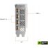 GIGABYTE GeForce RTX 4060 Ti AERO OC 16G Graphics Card, 3X WINDFORCE Fans, 16GB 128-bit GDDR6, GV-N406TAERO OC-16GD Video Card