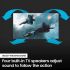 SAMSUNG 65-inch Class QLED Q80T Series - 4K UHD Smart TV