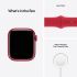 Apple Watch Series 7 Aluminum with Sport Band-Red-GPS-45mm