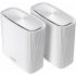 ASUS ZenWiFi AX6600 Tri-Band Mesh WiFi 6 System (XT8 2PK) - Whole Home Coverage up to 5500 sq.ft & 6+ rooms, AiMesh, Included Lifetime Internet Security, Easy Setup, 3 SSID, Parental Control - White
