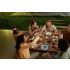 LG - XBOOM 360 Portable Bluetooth Omnidirectional Speaker - Burgundy