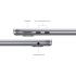 MacBook Air 13-inch Laptop - Apple M3 chip - 16GB Memory - 256GB SSD (Latest Model) - Space Gray