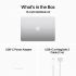 MacBook Air 13-inch Laptop - Apple M3 chip - 16GB Memory - 256GB SSD (Latest Model) - Silver