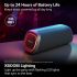 LG XBOOM Go Portable Bluetooth Speaker XG7QBK - LED Lighting and up to 24-Hour Battery, Black
